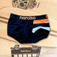 Boxer Calvin HD negro fluo naranja